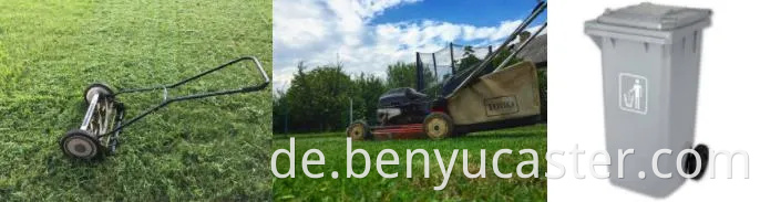 5 "/6"/7 "/8"/10 "Mähadrad NP in schwarzer Farbe mit Verschleiß Widerstand